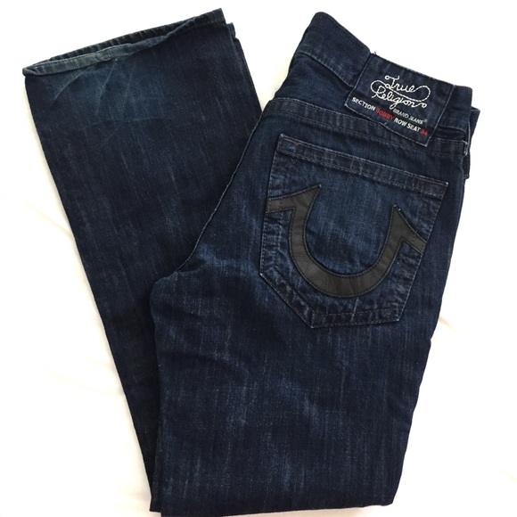 True Religion Other - True Religion Bobby straight leg dark pocket patch